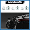 A ABSOPRO 20pcs Universal Car Console Dash Trim Metal Retainer