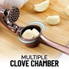 Zulay Kitchen Premium Garlic Press Set - Rust Proof Professional