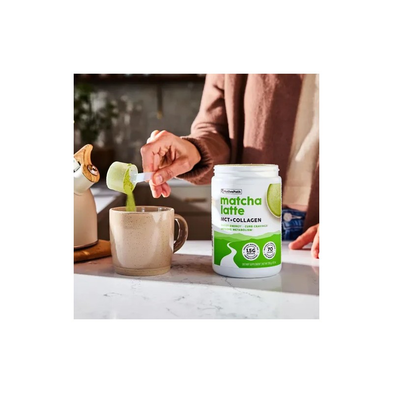 Nativepath Collagen Peptides Polvo Matcha Latte 230 G