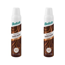 Batiste Color Dry Shampoo,Dark Hair 200 ml (Pack of 2)