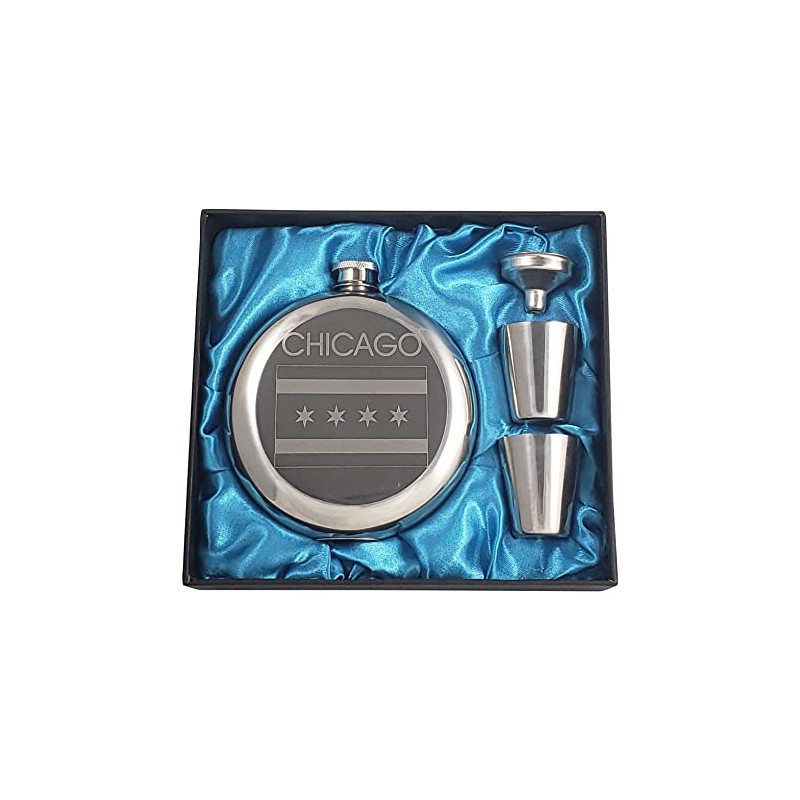 Set de regalo con la bandera de Chicago