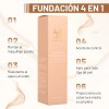 4 En 1 Base Hidratante Que Cambia De Color 40ml