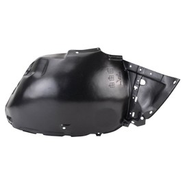 TRQ Front Right Inner Fender Liner Black Passenger Side Compatible with 2010-2011 Kia Soul KI1249114