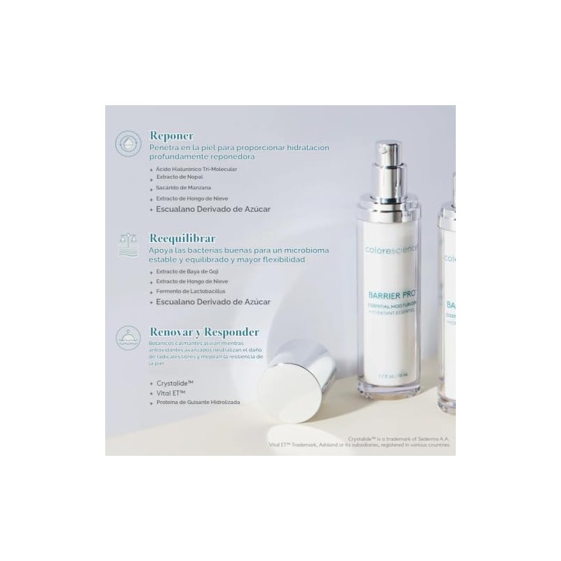 Colorescience Barrier Pro™ Essential Moisturizer – Crema Facial Hidratante Ligera,