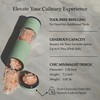 Salt and Pepper Grinder Set with Adjustable Coarseness | Manual