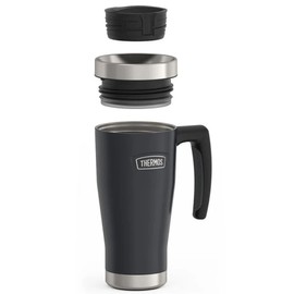 Thermos ICON SERIES Leak Proof Insulated Travel Mug 470ml, Granite
