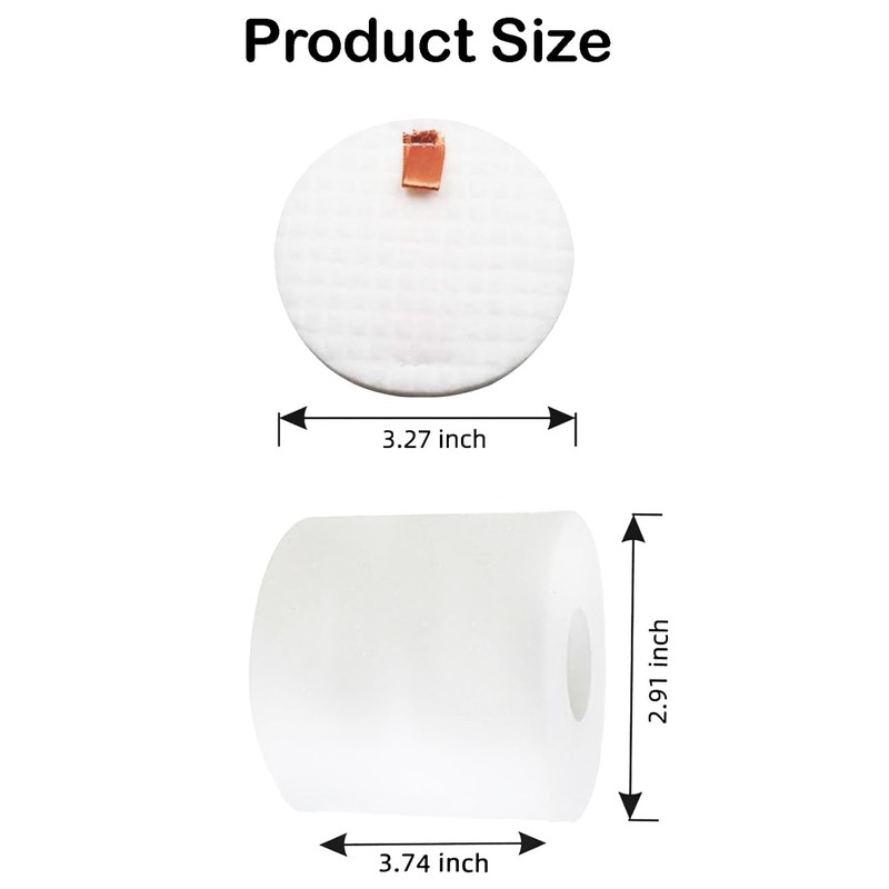 SCREENTRONICS 2 Pack Foam Filter Kit Replacement for Shark IQ