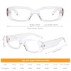 DOOViC Trendy Reading Glasses for Women Stylish Design Blue Light