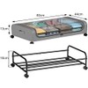 HHWRT Under Bed Storage Containers Wheels, Under Beds Storages Organizer,
