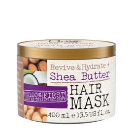 Maui Moisture Revive & Hydrate Shea Butter Hair Mask (400ml) feuchtigkeitsspendende Haarmaske für trockenes, geschädigtes Haar mit cremiger Sheabutter