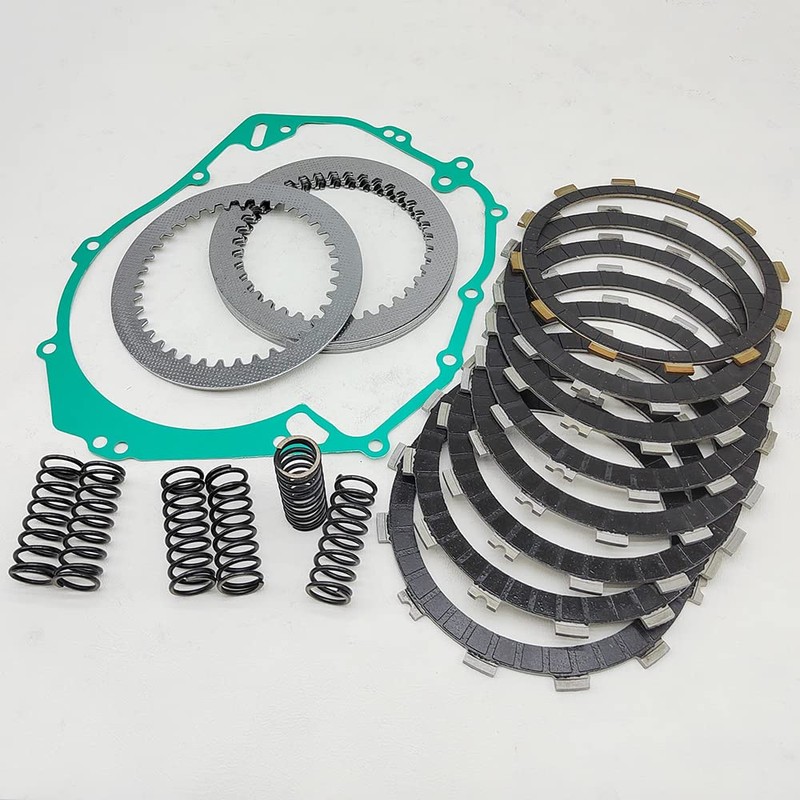 Clutch Kit Friction Plates & Heavy Duty Springs Gasket for