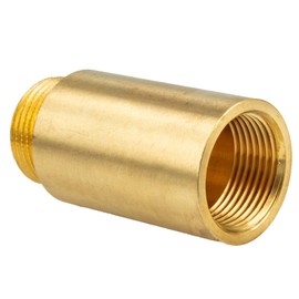 tecuro Tap Extension 1/2 Inch x 40 mm – According to Drinking Water Regulation 50930-6, DIN 3523, Brass CW 617 N Blank
