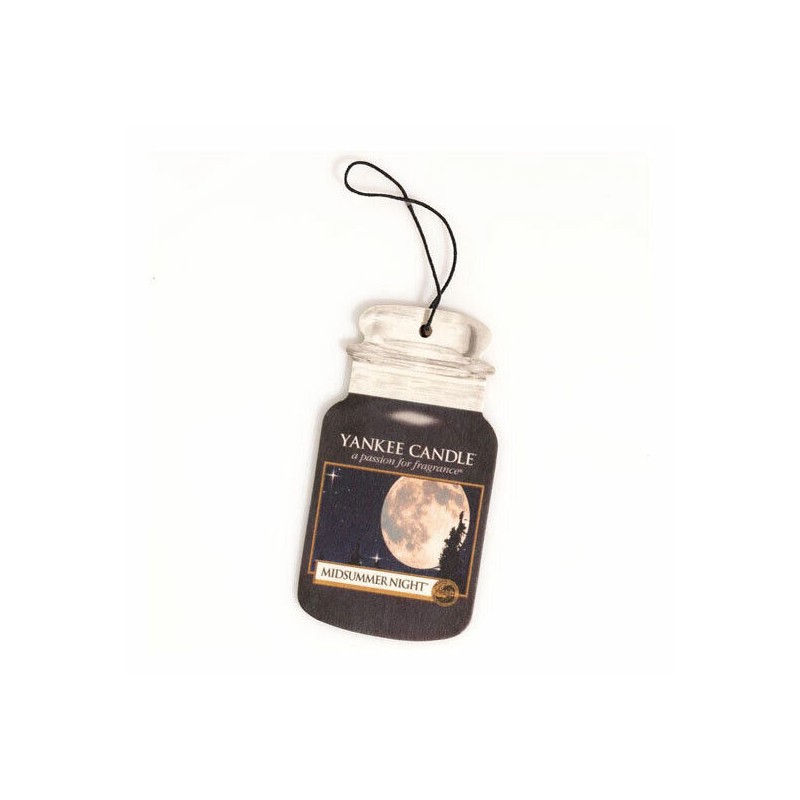 Yankee Candle Car Jar Hanging Air Freshener MidSummer's Night Scent