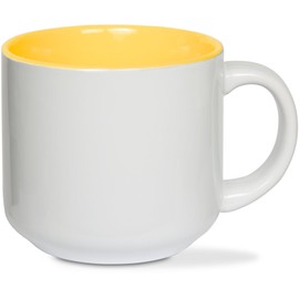 Pavilion Gift Company Blobby Cat, Funny Cat Sister You're Pawsome Mug, 18 oz, Yellow