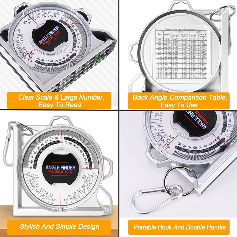 Angle Finder Inclinometer Protractor Magnetic Angle Finder Angle Measuring Tool