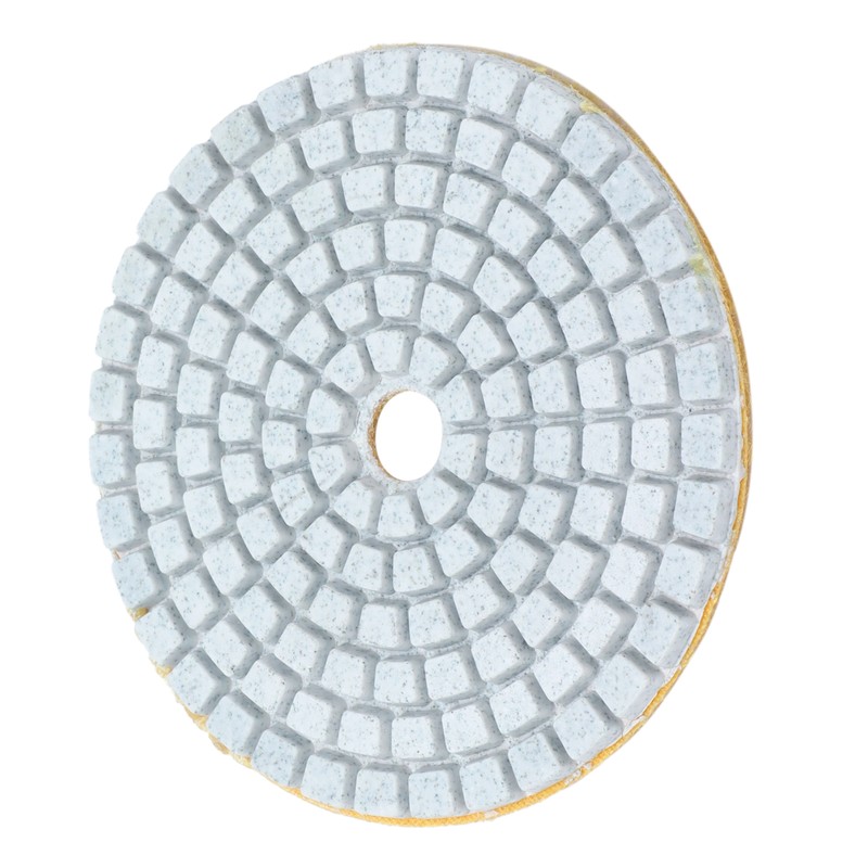 10Pcs 3in Diamond Wet Polishing Pad Soft Grinding Discs Polisher