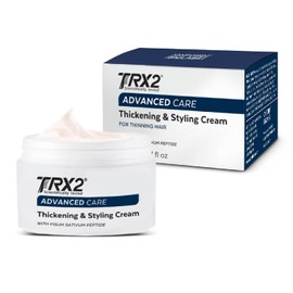 TRX2 Advanced Care Thickening and Styling Cream - Non-Sticky & Light Texture - For All Hair Types - Thick and Hydrated - 50ml