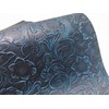 DOQN Bump Texture Genuine Leather Sheets Plain Geometric Pattern Printed