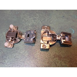 Grass 01864-15, 108 Degree TEC 864 Face Frame Hinge, 5/8" Overlays, Two Cam Heig