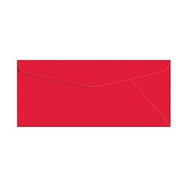 Red Bright Color #10 Envelopes - Great for Mailing Letters, Business Memos, Invitations, Invoices, Bills | 4 1/8" x 9 1/2" | 50 Envelopes