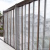 MARSOL Gray Wind Guard for Verandas, 0.08-inch (2 mm) Mesh