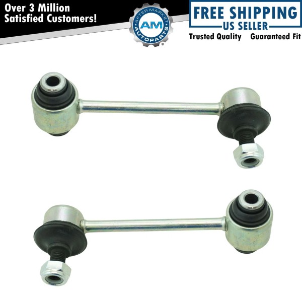 AM Autoparts Stabilizer Sway Bar End Link Rear Pair for
