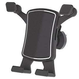 Pellucid SPH2009 Car Goods Smartphone Holder Vertical Horizontal AC Louver Mounting Type BK