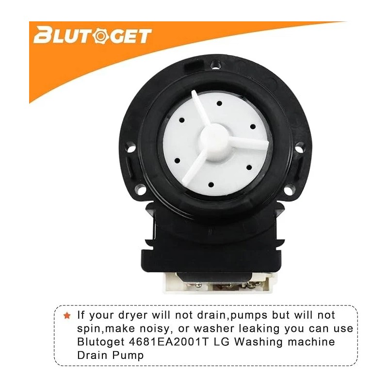 LG WM3997HWA LG Washer Drain Pump