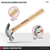 3PC Hammer Set Woodworking Tool - Claw Hammer 16oz |