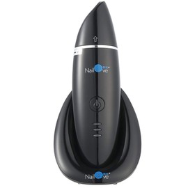Nailove Electric Clippers Fingernails Automatic Manicure Portable Charging Cut Polish Trim Nail Grinder for Adults NL8108 (Black)