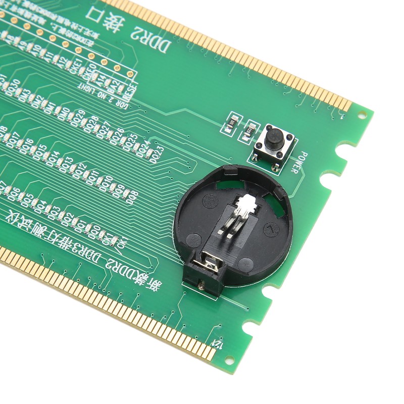 Computer Memory Tester DDR2 DDR3 2 in 1 PCB Material