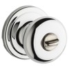 Kwikset Hancock Interior Privacy Door Knob with Lock, Door Handle