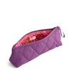 Vera Bradley Featherweight Pencil Pouch, Iris Orchid