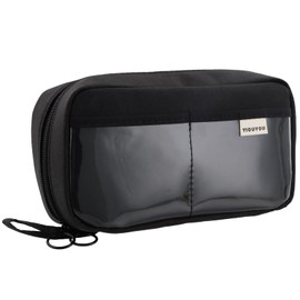 FESSOSKO Pencil Case Large Capacity Pencil Cases Big Storage Pen Pouch Holder Stationery Organizer for Boys Girls Teens Students School Supplies, Black