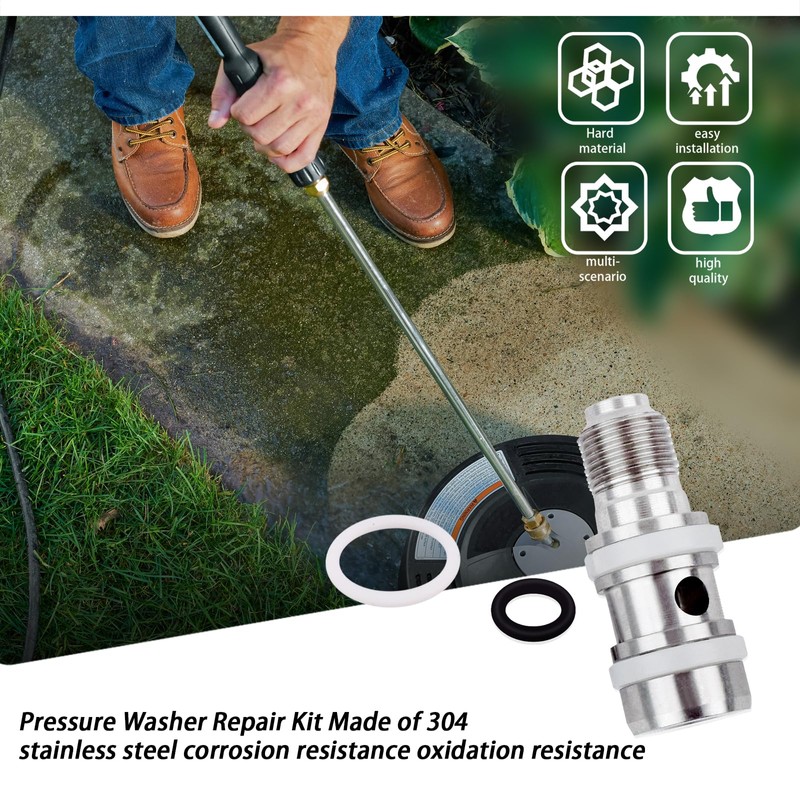 XTPTFABS Repair Kits Compatible with Pressure Washer Rotary Flat Surface