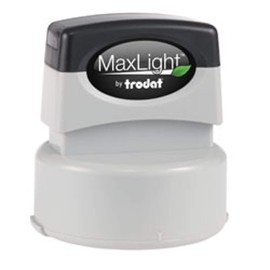 Round Notary Stamp for State of Arkansas | Pre Inked Unit - MaxLightâ¢ XL-535 for Extreme Life-Length