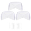 Kasteco 1 Pack White Nurse Hat Headband Nurse Cap Costume