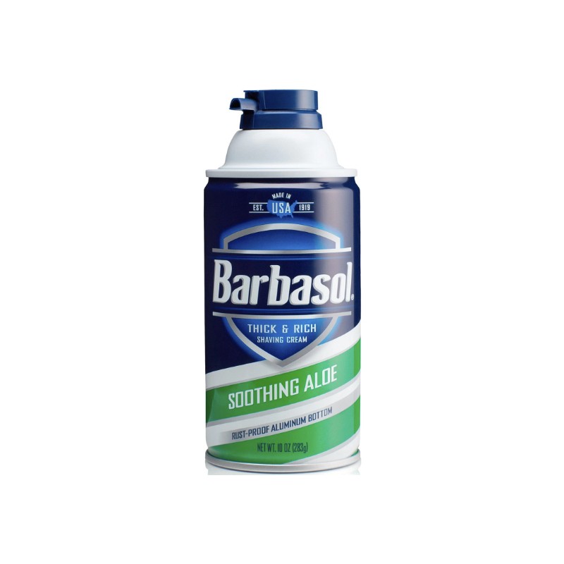 6 Pack Barbasol Thick And Rich Shaving Cream With Soothing