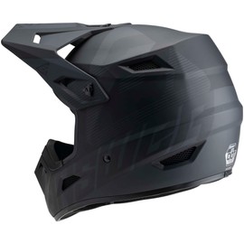 Answer Racing 447669 A23 AR1 V2 Bold Helmet: Black/Dark Grey, M