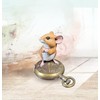 Richard Cooper Studio Cold Cast Bronze Mouse Time in Hand