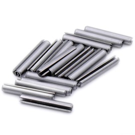 D4 (4mm x 40mm) Slotted Spring Pin (Heavy) - Stainless Steel (A1) (Pack of 20)
