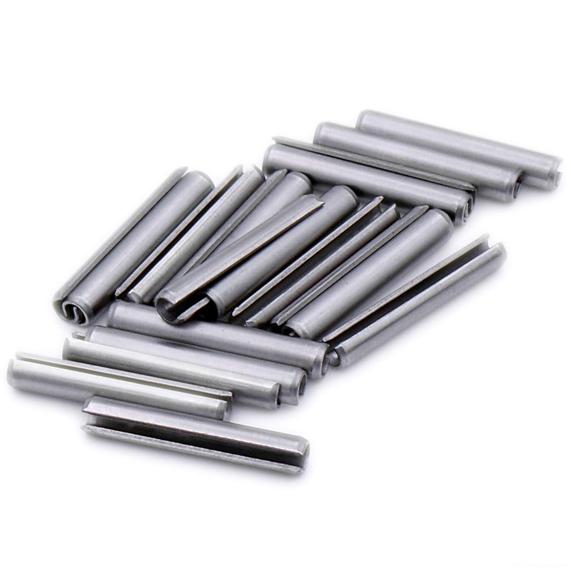 D4 (4mm x 40mm) Slotted Spring Pin (Heavy) - Stainless