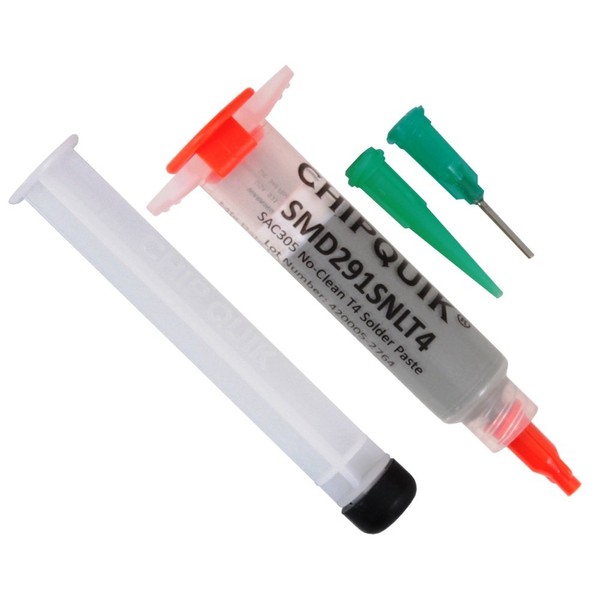 Solder Paste no Clean Lead-Free in 5cc Syringe 15g (T4)