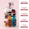 Cosmetic Make Up Organiser, 360° Rotating Storage, Transparent Adjustable Multifunctional