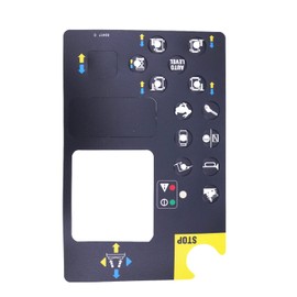 Platform Control Panel Decal 82417 82417GT 82417 C for Genie GS-2668 RT GS-3268 RT GS-3384 GS-3390 GS-4390 GS-5390