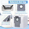 12 Pack Dust bags for Roborock Q5+, Q5,Q7,Q7 Max, Q7+,Q7
