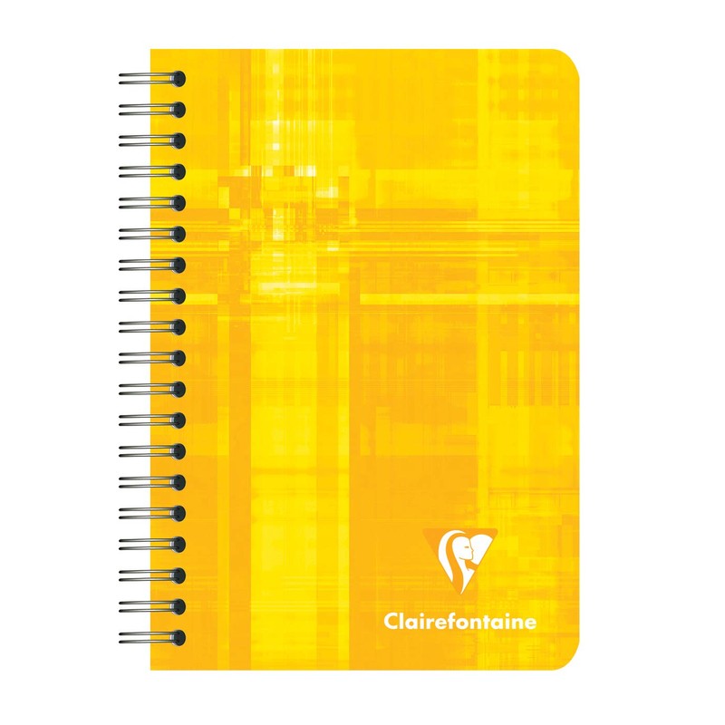 Clairefontaine 68592C - Pack of 10 Spiral Bound Notebooks, 9
