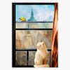 The Bird and The Cat Bumper Sticker Vinyl Decal 5"