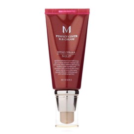Missha M Perfect Cover BB Cream SPF42 / PA +++ (No. 27 Honey Beige), 50 ml, Pack of 1