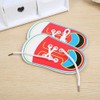 Opemg Red Shoe Tying Practice, Wooden Learn to Tie Your